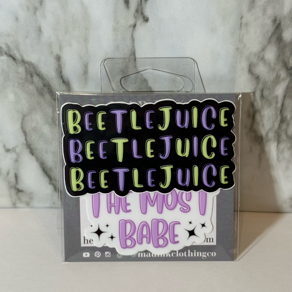 Vinyl sticker set